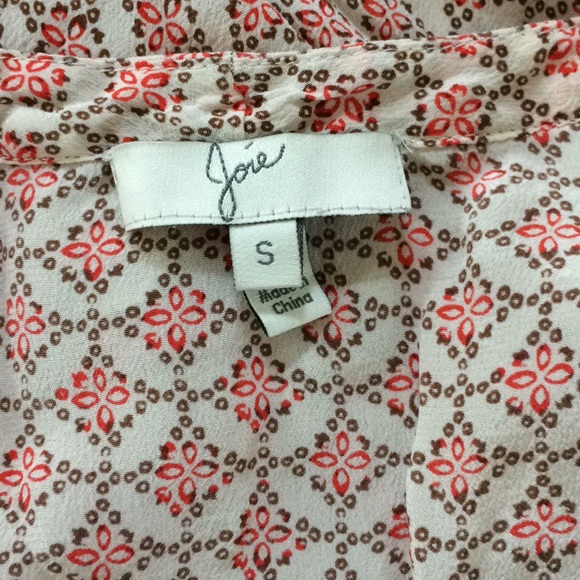 Silk 3/4 Sleeve Joie Blouse - Picture 4 of 5